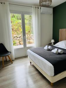 Villas Villa Mare e Machja avec piscine et vue mer : photos des chambres