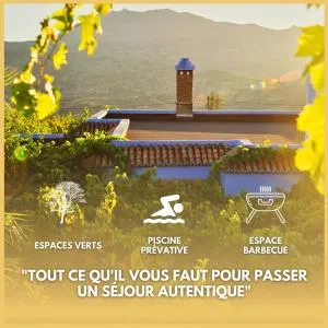 Villa Authentique avec Vue Panoramique à 3 km de Chefchaouen - Wikert