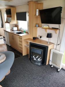 Caravan getaway sand le mere tunstall