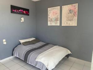 Face mer, grand studio de 32m2, clim, wifi, parking, proche commerces