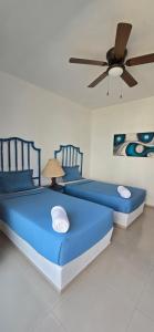 Magnifico Departamento, cocina equipada, 2 Recamaras 2 Baños , hasta 6 Personas, 3 albercas, playa a 50 mts wifi, aire acondicionado