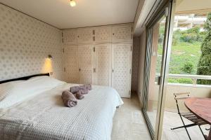 Appartements Nice 4 bedroom apartment with sea view - air conditioning - pool : photos des chambres