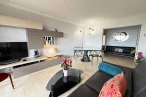 Appartements Nice 4 bedroom apartment with sea view - air conditioning - pool : photos des chambres