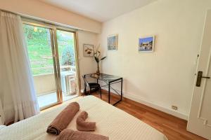 Appartements Nice 4 bedroom apartment with sea view - air conditioning - pool : photos des chambres