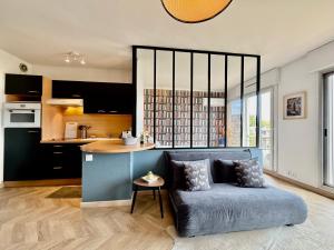 Studio Cozy Vue Dégagée - Plein Cœur de Six-Fours