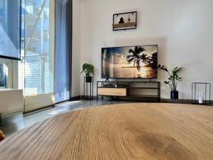 2-Zimmer Kaiser-CITY-Apartment mit Balkon und Smart-TV in der Kaiserstraße in Karlsruhe beim Europaplatz