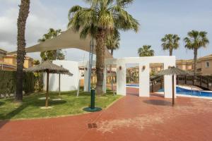 Vera Playa Chalet Adosado Jardín Piscina Parking