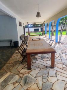 Área de lazer 3 suítes 50 ps