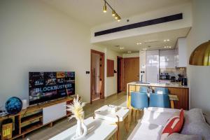 Elegant 1BR Apt in JVC Dubai with Spacious Balcony & City Views