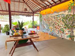 Casa Ingapura Garden Suite - Povoado Bar da Hora - 15 minutos de canoa para Atins - Estilo B&B - Café da Manhã Simples - Conforto