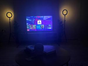 شقة أنيقه بغرفة نوم وصالة جلوس