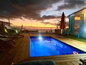 La case aux Oiseaux - Piton St Leu - petite villa vue mer - Le Portail