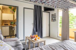 Appartements Studio - 2 lits doubles - parking : photos des chambres