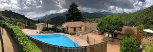 Apartamento con jardín, barbacoa y piscina en pleno Montseny Mas Romeu Turisme Rural - Espinelvas
