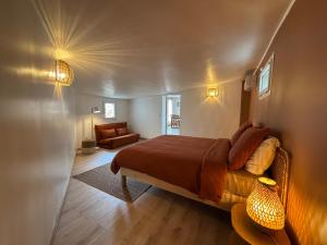 Maisons de vacances La maison en couleurs 3 etoiles, avec piscine : photos des chambres