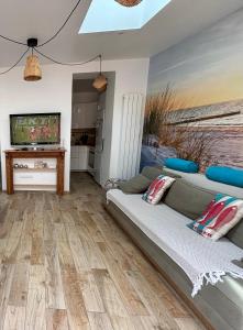 Maisons de vacances Maison avec terrasse, 10 couchages, a 200 m de la plage : photos des chambres