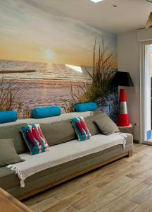 Maisons de vacances Maison avec terrasse, 10 couchages, a 200 m de la plage : photos des chambres