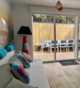 Maisons de vacances Maison avec terrasse, 10 couchages, a 200 m de la plage : photos des chambres