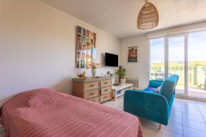 Appartements T3 au calme avec terrasse : photos des chambres