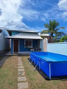 Casa de praia com piscina Saquarema - 加克内