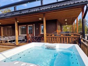 Villa Käpylinna A - 9 hlö, Himos Länsihuippu Ski-inout