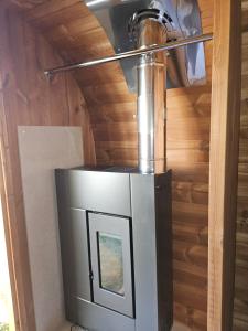 Camping im Fass