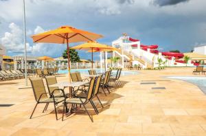 Lacqua Diroma 1-2-3-4-5 com parque 24 horas e roupas de cama e banho