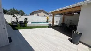 Lido de la Marana - U pinu - Maison 3 chambres - piscine privée exclusive - plage à pied - 3 bedroom house - private swimming pool - beach access on foot - Camp du Cap Sud