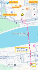 Appartements Grand F1 securise hypercentre calme 3mins de la gare : photos des chambres