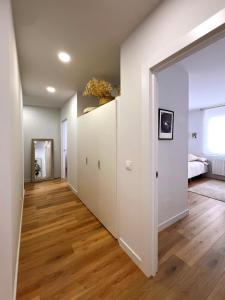 central street full of light