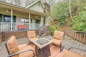 Mtn-View Home with Deck, Fire Pit and BBQ in Almond - Stecoah