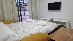 Gran terraza Apartamento playa Garrucha