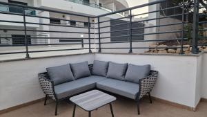 Gran terraza Apartamento playa Garrucha