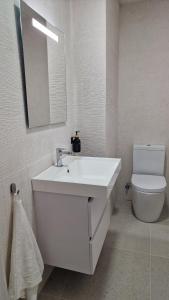 Gran terraza Apartamento playa Garrucha