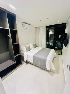 Porto Alto Resort - Vista Mar e Piscina 2 Quartos com Varanda ampla em L