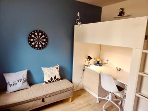 Appartement F4 avec jardin à deux pas de la mer