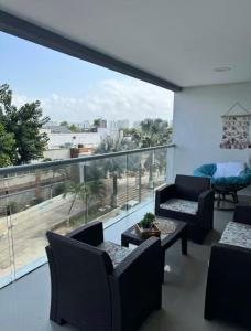 Hermoso apartamento moderno con vista al mar