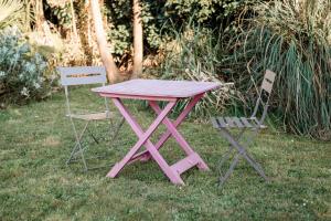 Maisons de vacances Tipoz-Immo - house with private pool - bed linen included - enclosed ground : photos des chambres