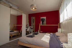 Villas Villa T4bis climatisee avec piscine privee et WIFI : photos des chambres