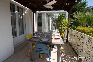 Villas Villa T4bis climatisee avec piscine privee et WIFI : photos des chambres