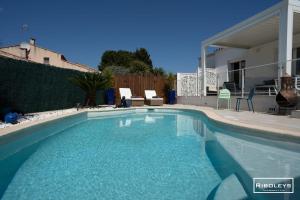 Villas Villa T4bis climatisee avec piscine privee et WIFI : photos des chambres