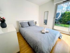Appartements Duplex with Private Garden, Lake Access Paris and Disney : photos des chambres