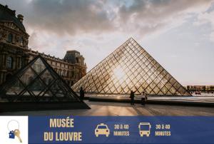 9 min de la Basilique Saint-Denis - 10 voyageurs