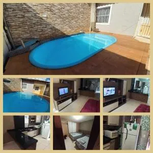 Casa com lazer até 12 pessoas - Cidade Ocidental