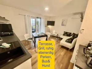 OLIVE - Ruhe & Entspannung in 2-Zi-Fewo mit Garten-Whirlpool, Terrasse & Hund willkommen by FerienWohnenAmSee - بفولندورف