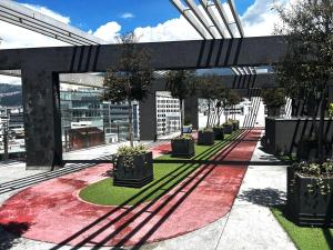 Luxury suite with a private office