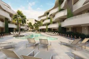 LuxuryApartmentBaiaBlanca Pool & Free Parking