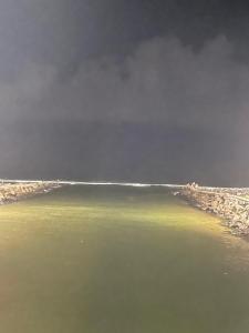 Pé na areia