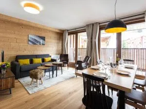 Cozy ski-in ski-out retreat in Macot La Plagne - 拉普拉尼马孔