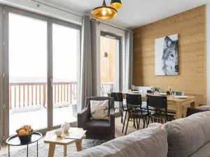 Cozy alpine apartment in La Rosière with views - 拉赫兹耶尔